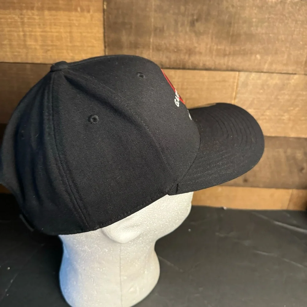 Garth Brooks World Tour Hat Red Logo Cap Black Trucker Dad hat One Ten Flexfit‎